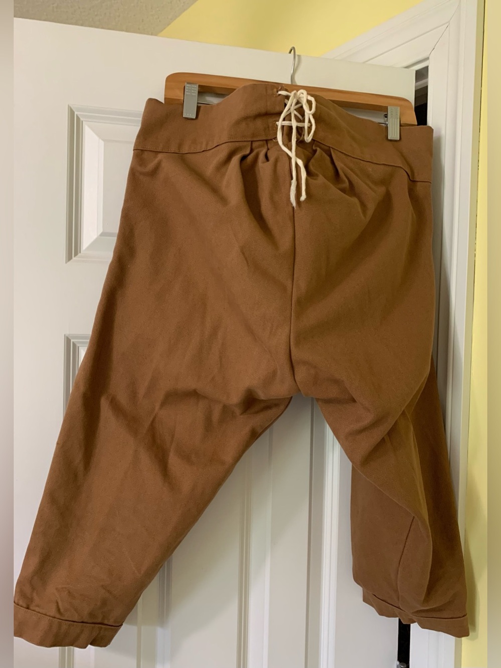 jas. Townsend & Son Men's Fall Front Breeches Heavy Cotton Canvas Like New - Picture 2 of 14